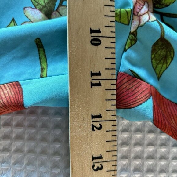 Natori Private Luxuries XL Pajama Lounge Crop Wide Leg Pants  Tropical Floral - Picture 7 of 9